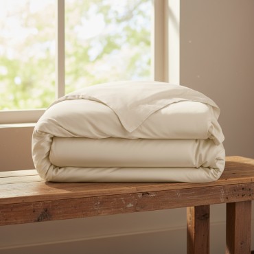 Wrinkle-free breathable polyester fiber bedsheets