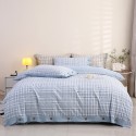 A set of durable, washable cotton quilt covers
