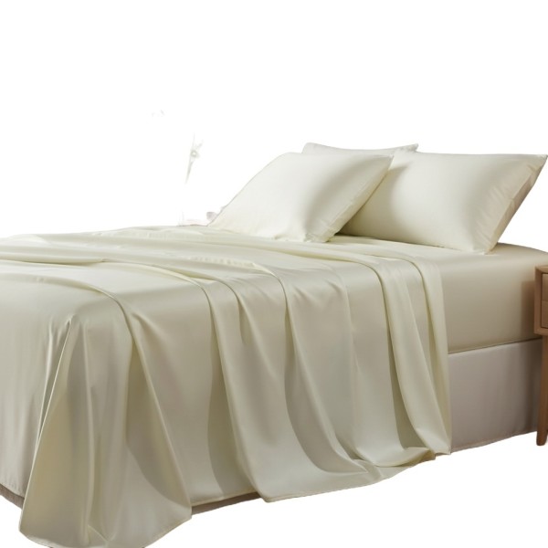 Fiber deep-pocketed cool bedsheets