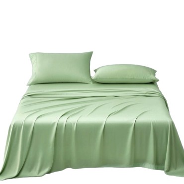 300TC Fine-Stitched Pure Cotton Bedding Set (3pcs)