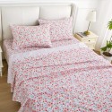 Ultra-fine fiber skin-friendly bedding set