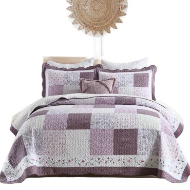 High-density skin-friendly polyester-cotton bedding set