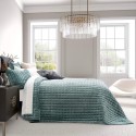 A three-layer quilted warm and lightweight bedding set