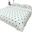 Polka dot all-cotton bedding set