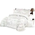Soft Breathable Gentle Skin-Friendly Bedroom Bedspread Set