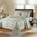 A soft polyester bedding set for home use