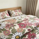 Comfortable printed single polyester bedsheet