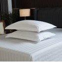 High-count pure cotton tightly woven striped bedsheets