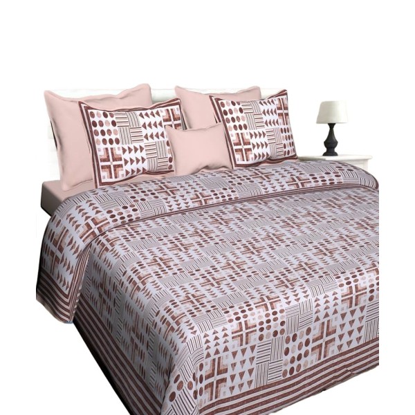High-density pure cotton hotel bedding set