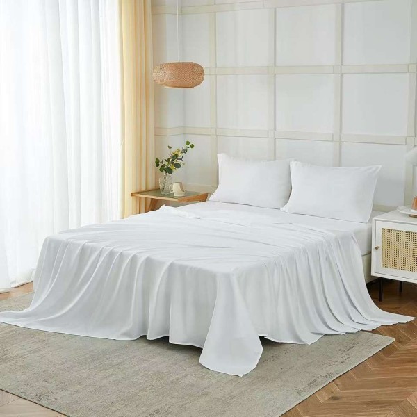 High-density soft and durable cotton bed sheets