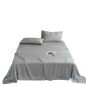 A three-piece set of cool and soft bedding