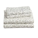 Antibacterial durable knitted cotton fitted sheet