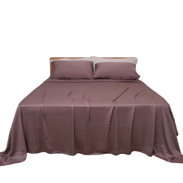 An antibacterial organic bamboo fiber bedding set