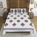 High-density pure cotton breathable printed bedding set