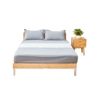 Organic cotton silver fiber grounding sleep aid bedding
