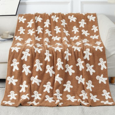 A non-shedding, skin-friendly, and warm knitted blanket