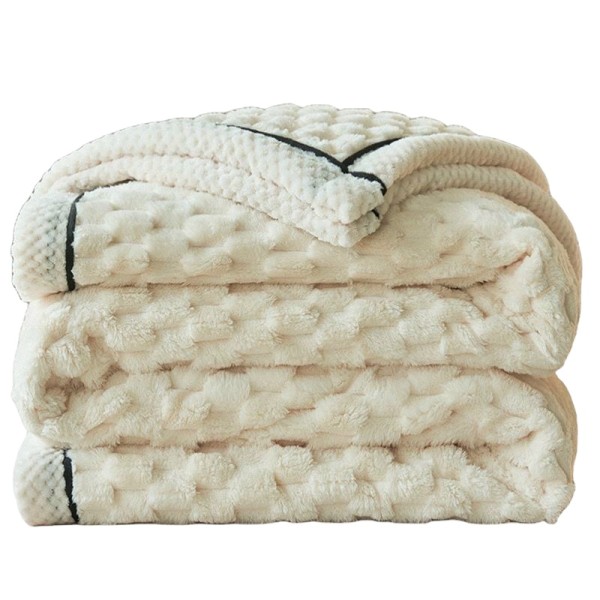 Soft Skin-Friendly Knitted Warmth Blanket
