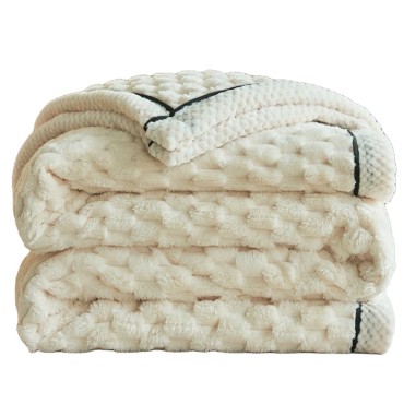 Soft Skin-Friendly Knitted Warmth Blanket