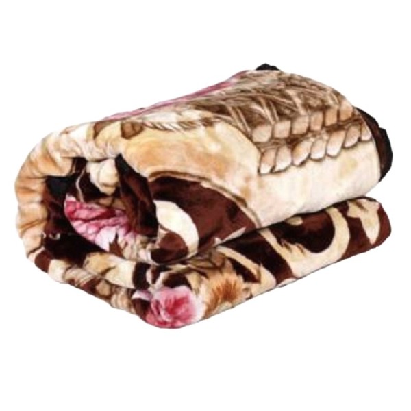 Ultra-soft high-weight knitted blanket