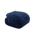 A warm, soft, and comfortable fleece-covered blanket
