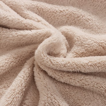 Ultra-soft winter velvet-faced blanket