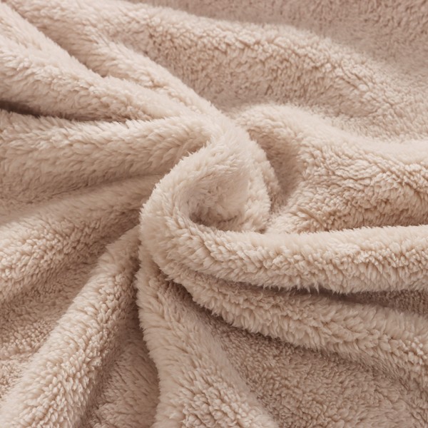 Ultra-soft winter velvet-faced blanket