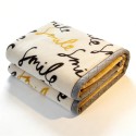 Digital-printed polyester fiber bed rugs