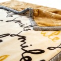 Digital-printed polyester fiber bed rugs