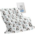 Single-sided printed plush blanket, skin-friendly, keeps you warm