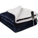 A warm and soft flannel double-sized blanket