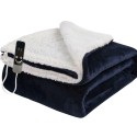 A warm and soft flannel double-sized blanket