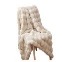 A warm and skin-friendly plush-covered blanket