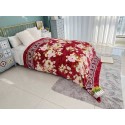 A warm and soft printed flannel blanket