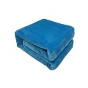 A thick, warm, and skin-friendly plush blanket with a hood