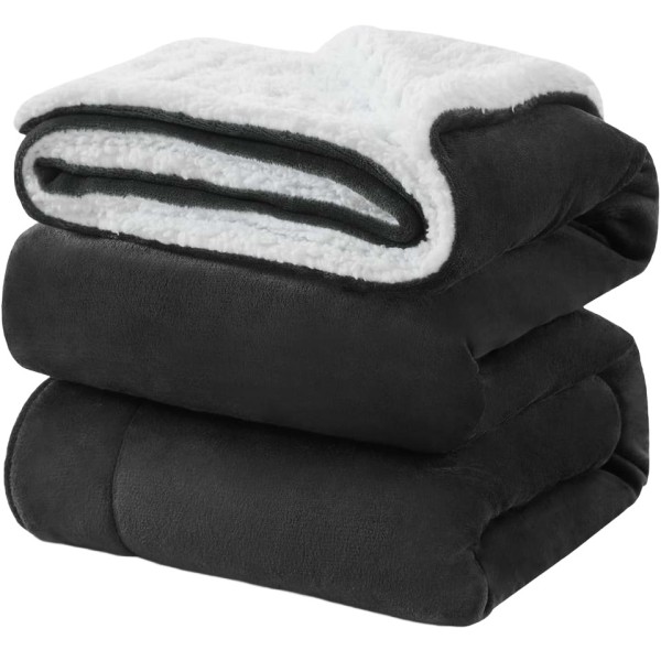 Super warm thick fleece blanket