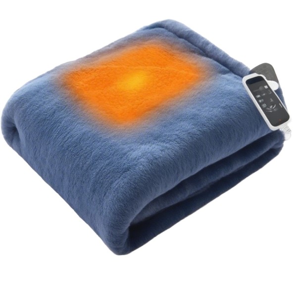 A warm and soft temperature-controlled blanket