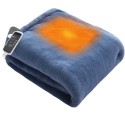 A warm and soft temperature-controlled blanket