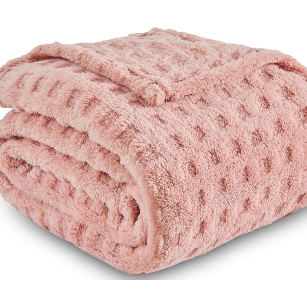 A silky and lightweight flannel throw blanket