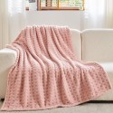 A silky and lightweight flannel throw blanket