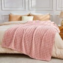 A silky and lightweight flannel throw blanket