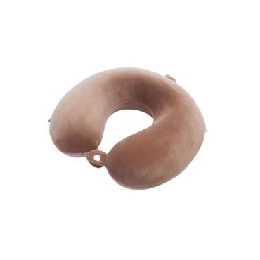 Portable U-shaped Pillow with Neck-supporting Cotton Core