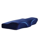 Butterfly-shaped pillow core for neck and spine protection