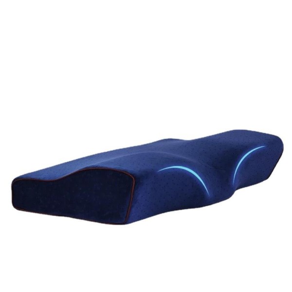 Butterfly-shaped pillow core for neck and spine protection