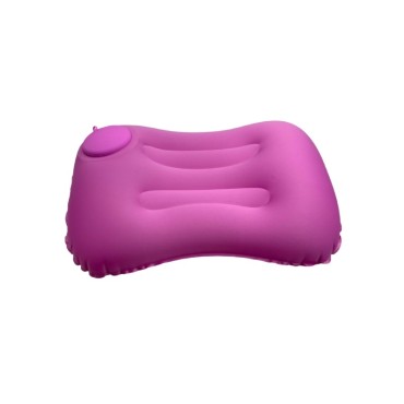 compressible lightweight inflatable camping pillow for neck support
