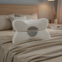 Memory foam neck-supporting comfortable pillow