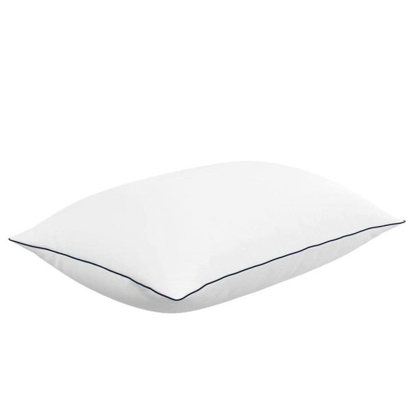 Breathable bedside cushion with lumbar support
