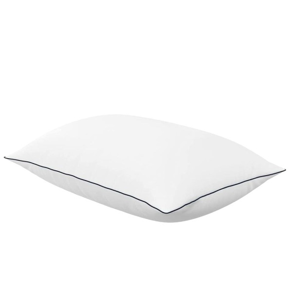 Breathable bedside cushion with lumbar support