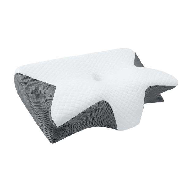 A slow-rebound, neck-supporting, sleep-aiding memory pillow