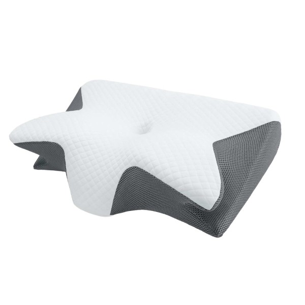 A slow-rebound, neck-supporting, sleep-aiding memory pillow