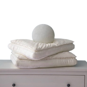 Antibacterial soft soybean fiber pillow
